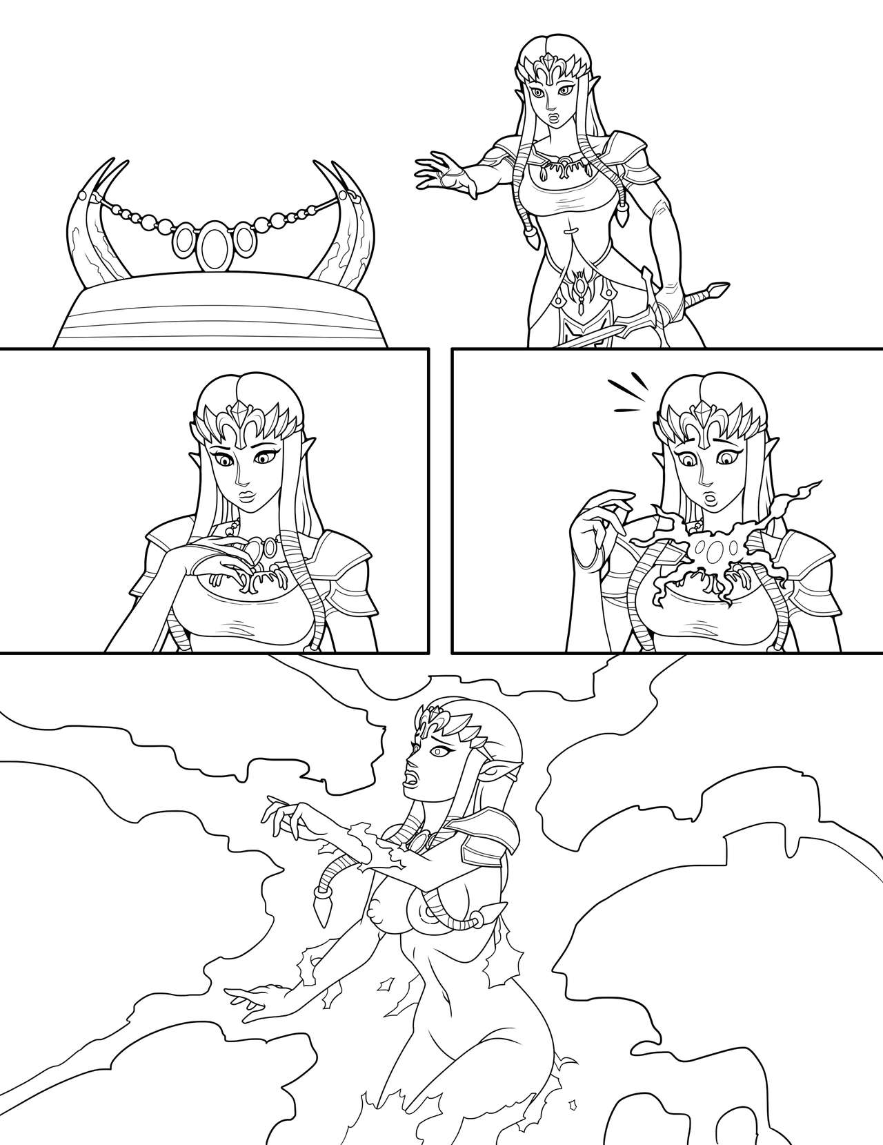 Curse of Zelda page 1 full