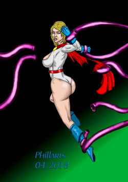 Powergirl vs Tentacles