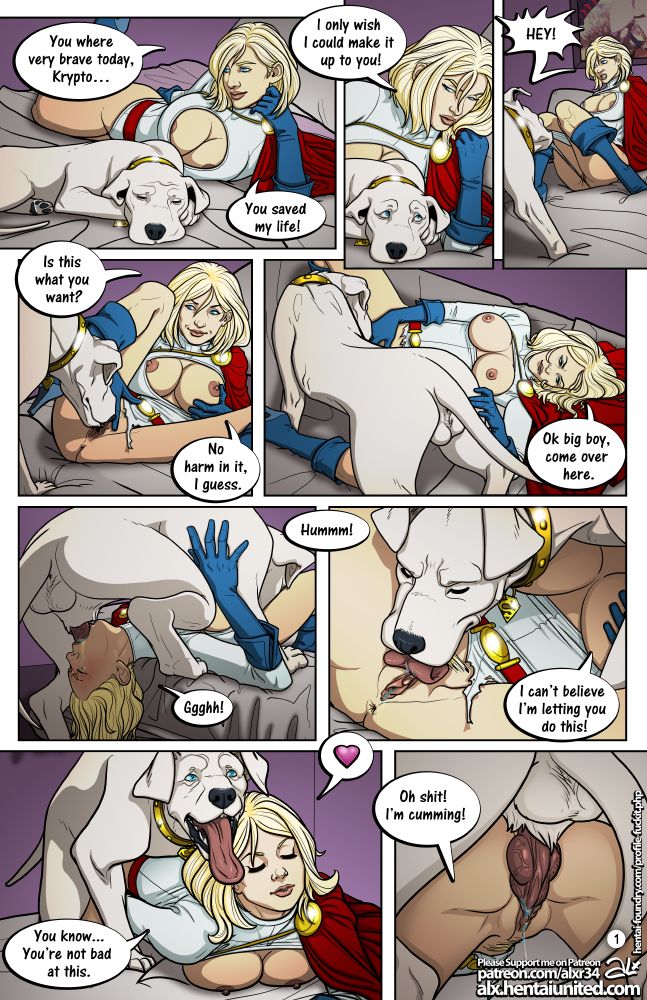 Hero's Reward - Power Girl Short Comic page 2 full