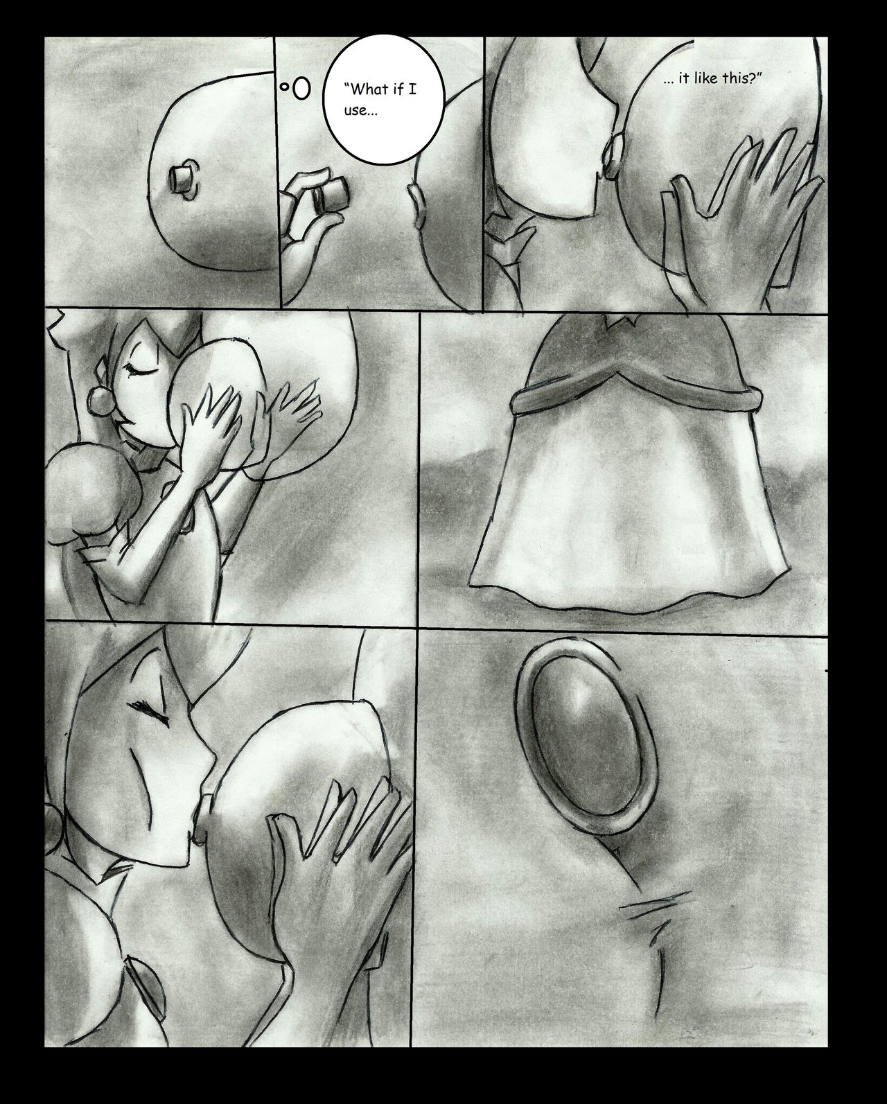 Peach in balloon land page 3 full