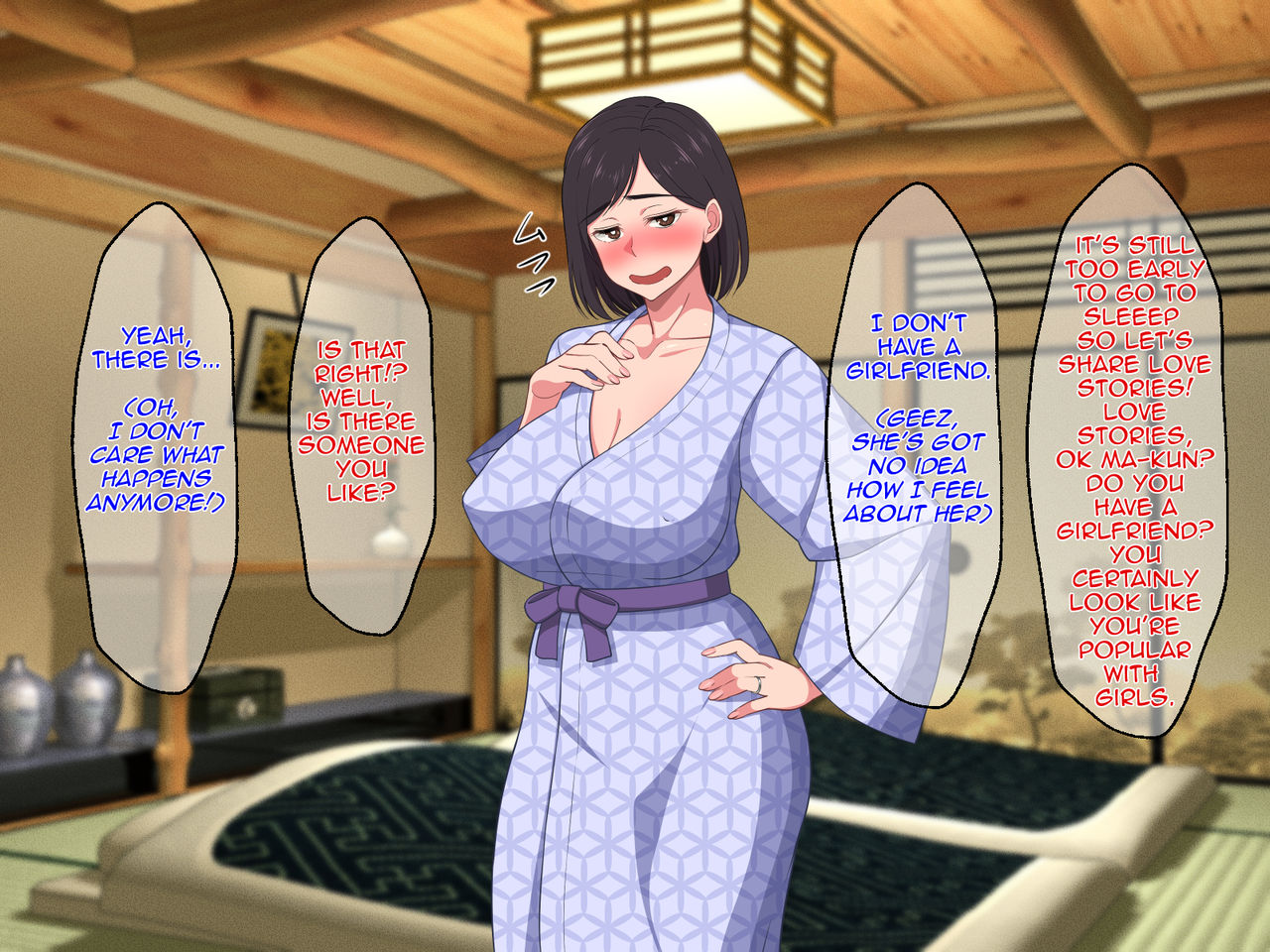 10-nen-buri Sex ga Oyako Sex de Kozukuri Sex made Shichau Okaa-san wa Suki desu ka? page 9 full