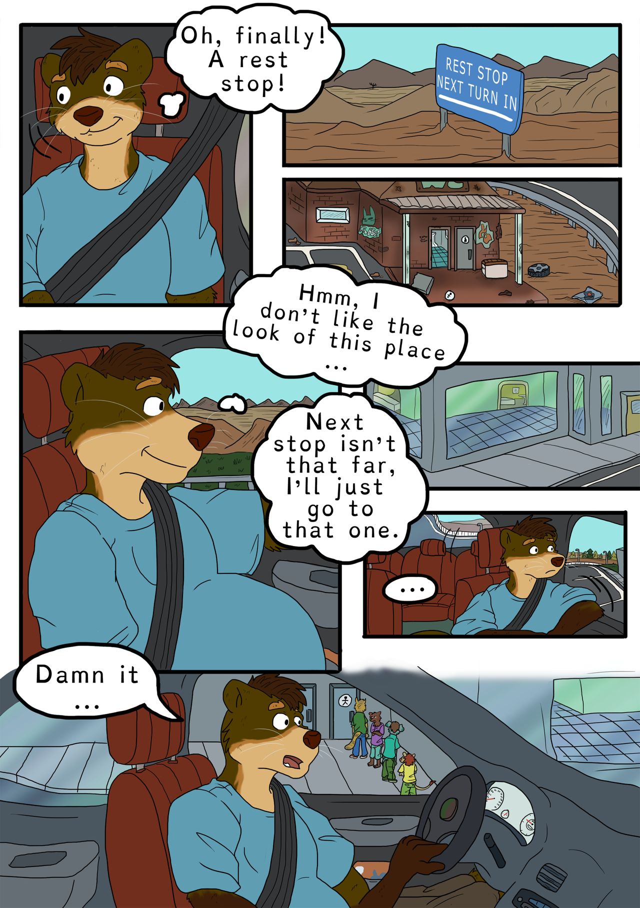 The Long Drive Home page 3 full