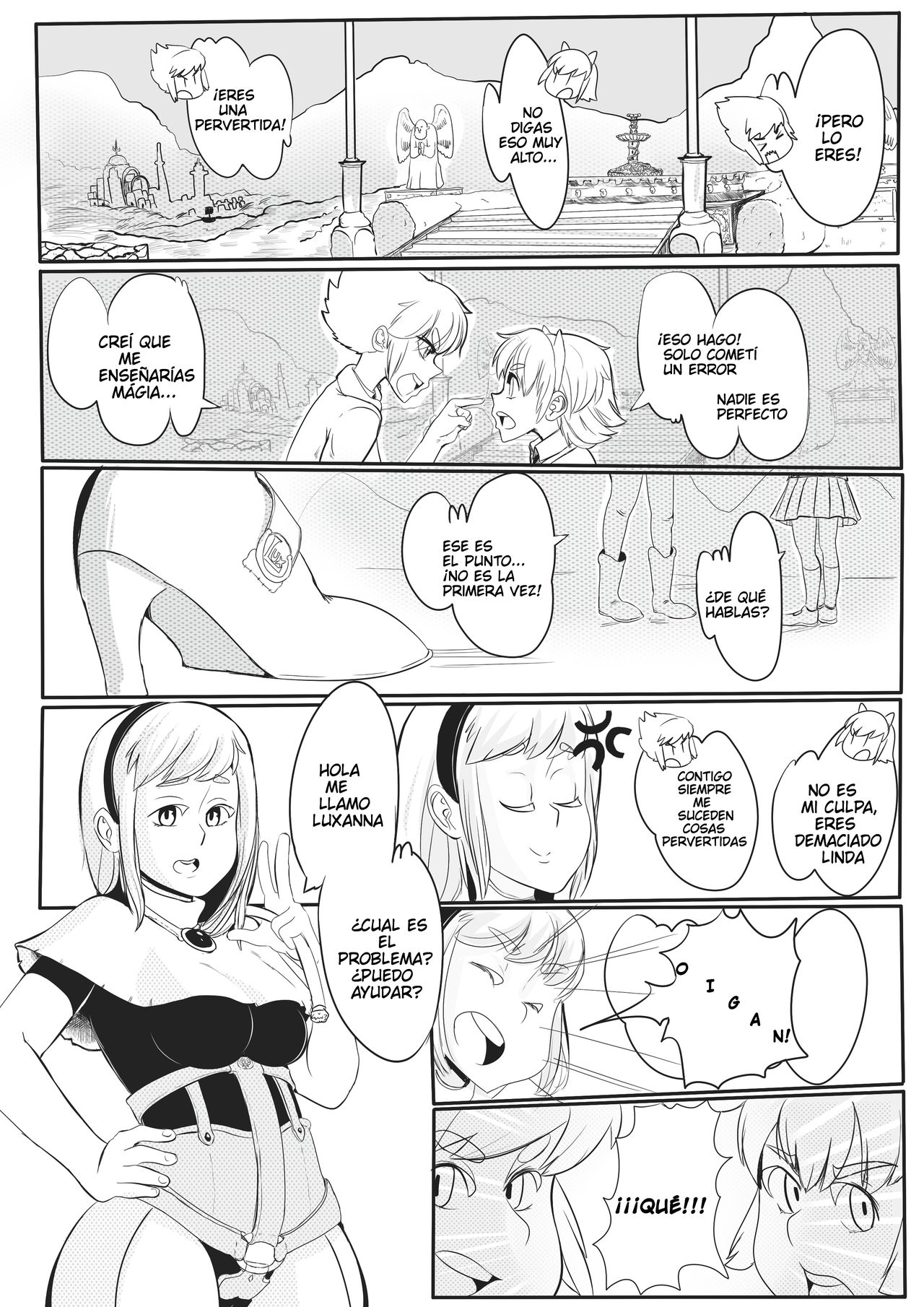 Cute Magic Chapter 2: Lux The Thief page 4 full
