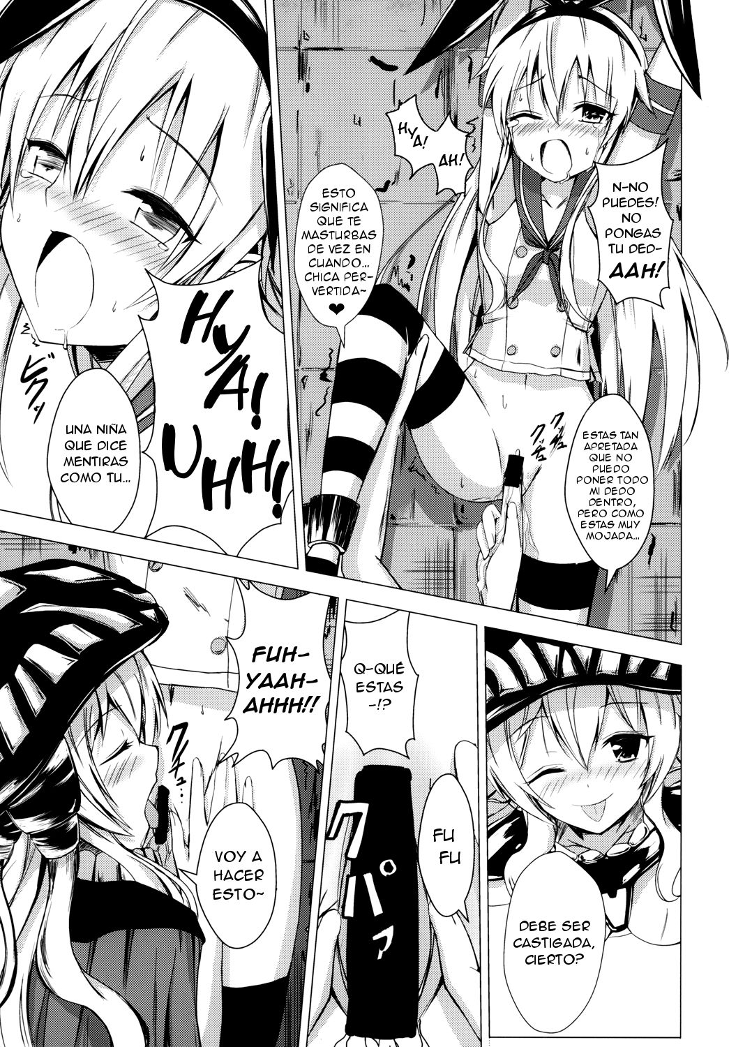 Kuubo Wo-Kyuu-chan no Shimakaze Yuri Dorei Choukyou 1 page 10 full