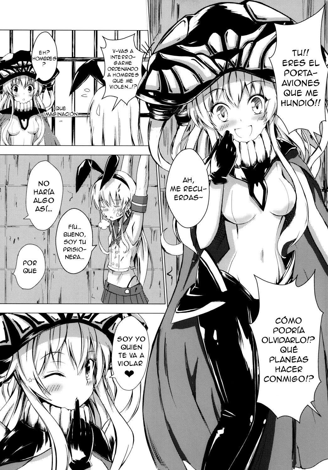 Kuubo Wo-Kyuu-chan no Shimakaze Yuri Dorei Choukyou 1 page 6 full
