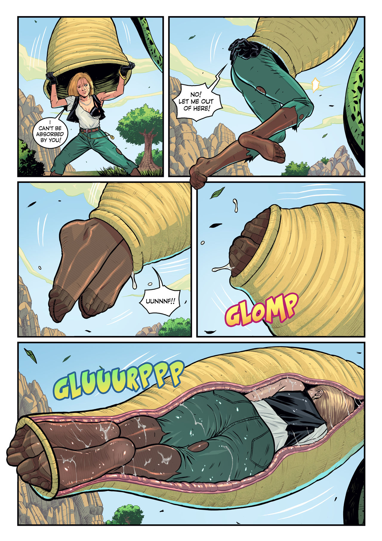 Perfect Cell Appears! And Launch Too?! page 1 full
