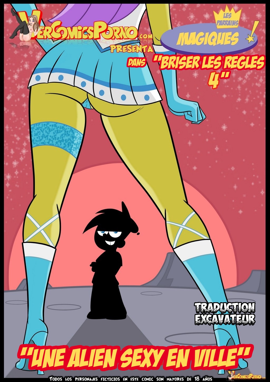 Les parrains magiques dans: "Briser les règles 4" page 1 full