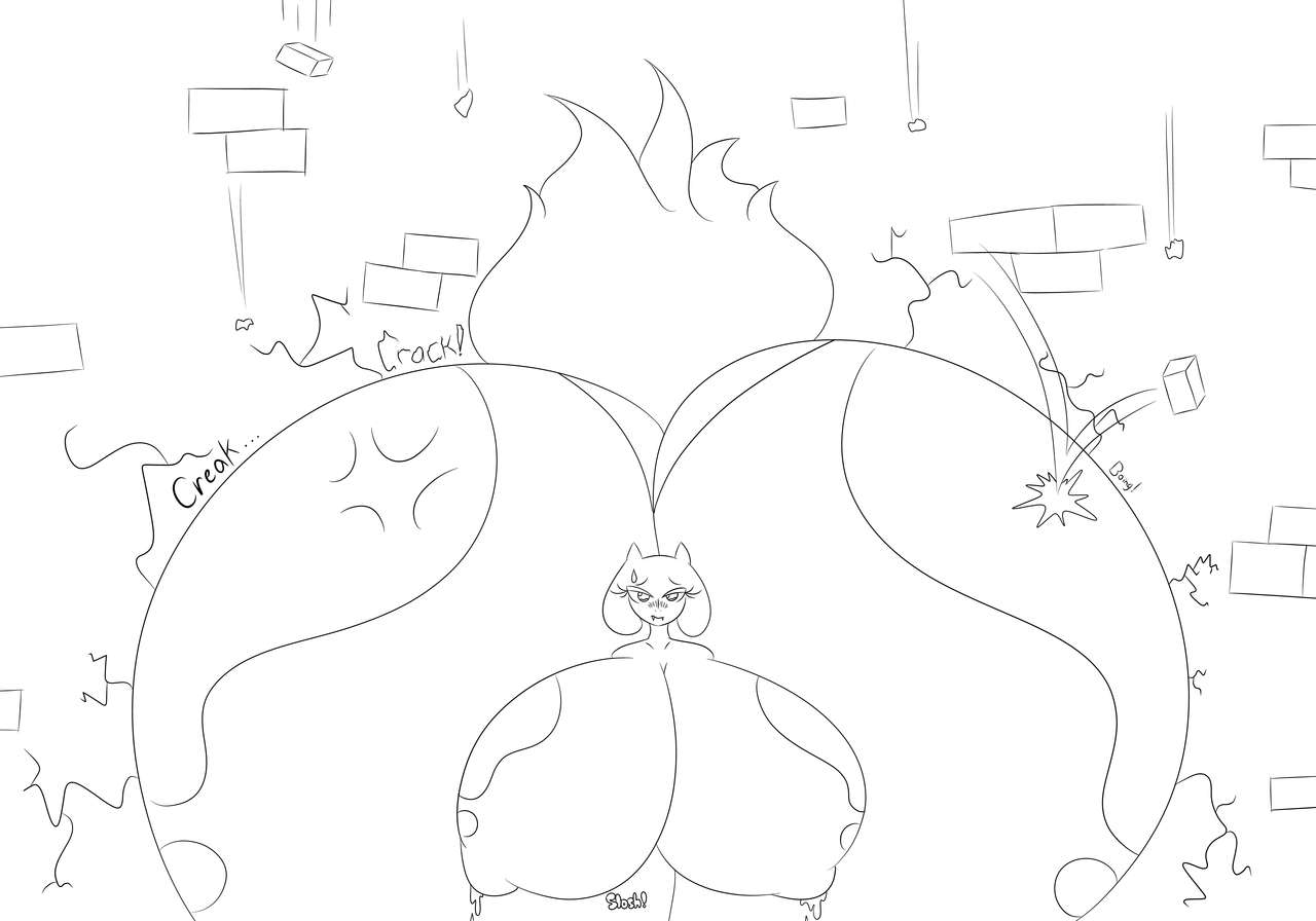 Toriel Love Build Up! page 8 full