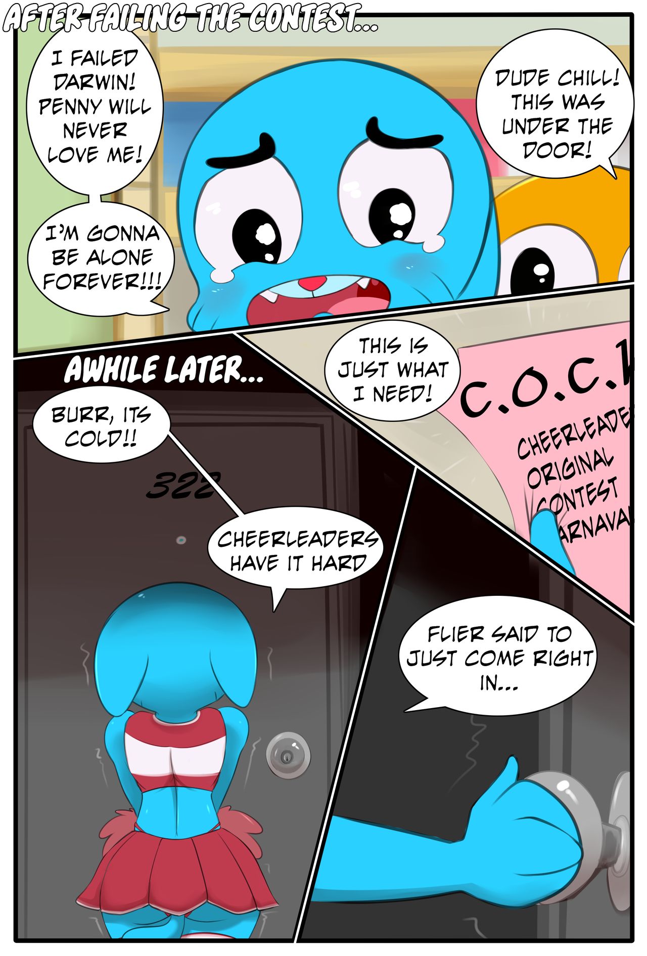 Please! Cheer Me! page 3 full