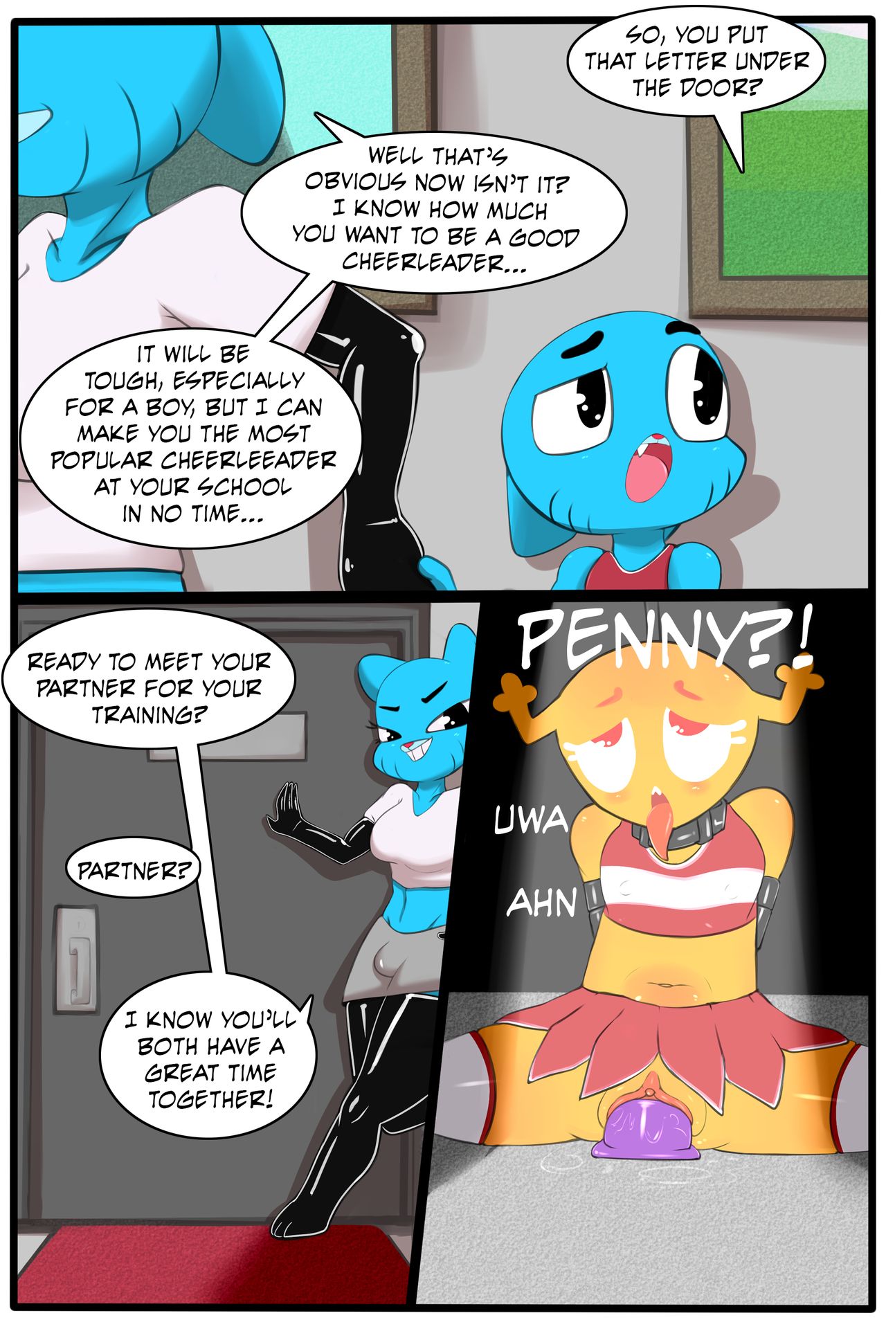 Please! Cheer Me! page 5 full