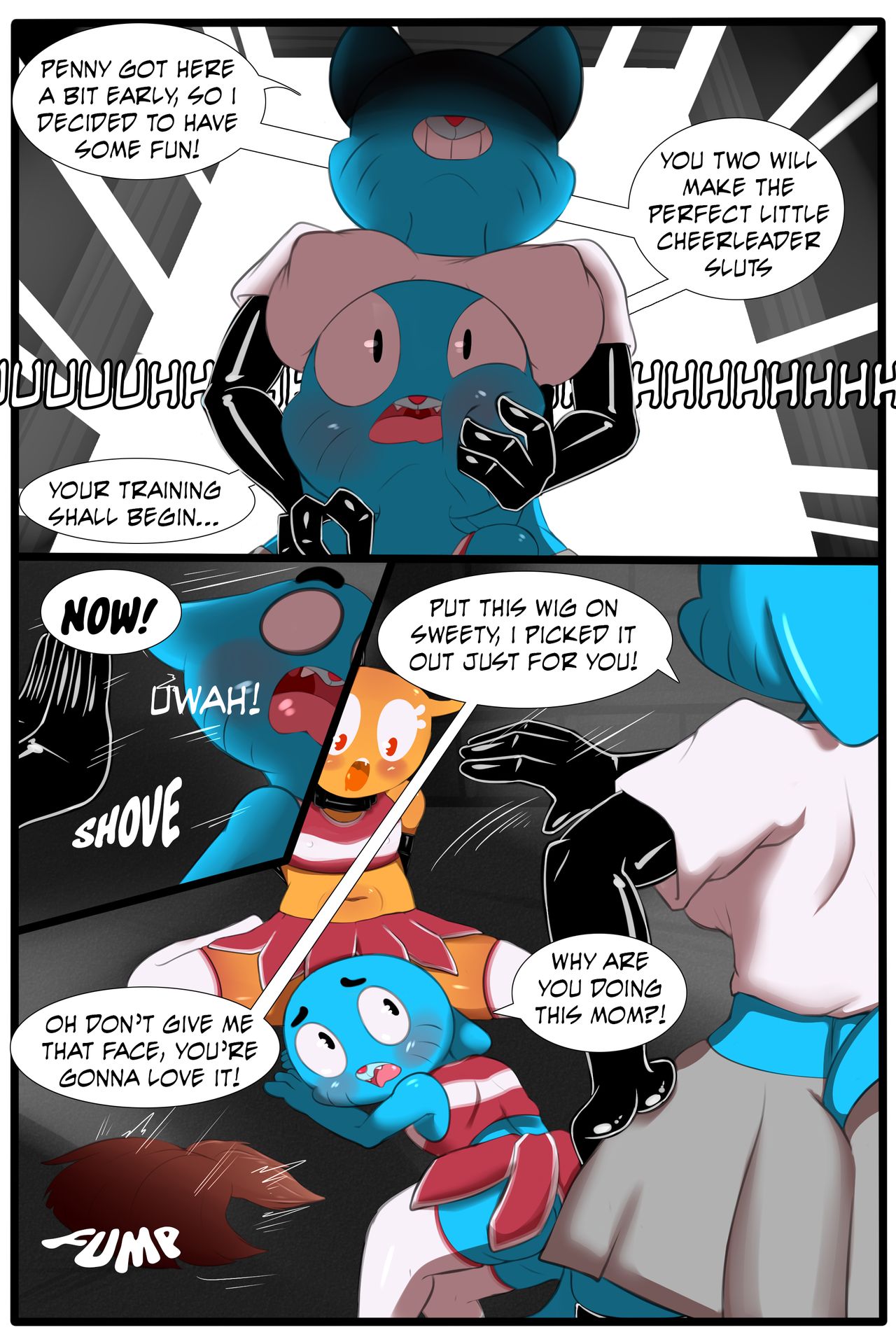 Please! Cheer Me! page 6 full