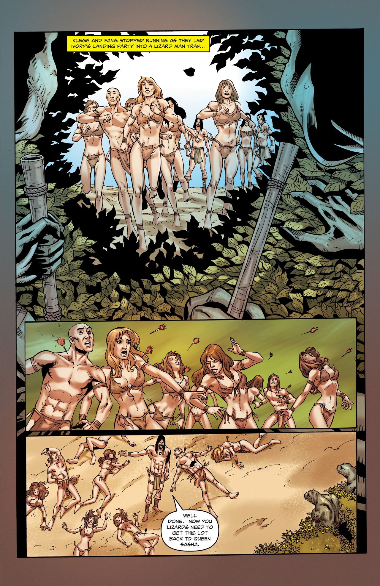 Jungle Fantasy - Survivors #8 page 5 full