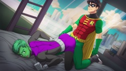 Teen Titans - Robin X Beast Boy #1
