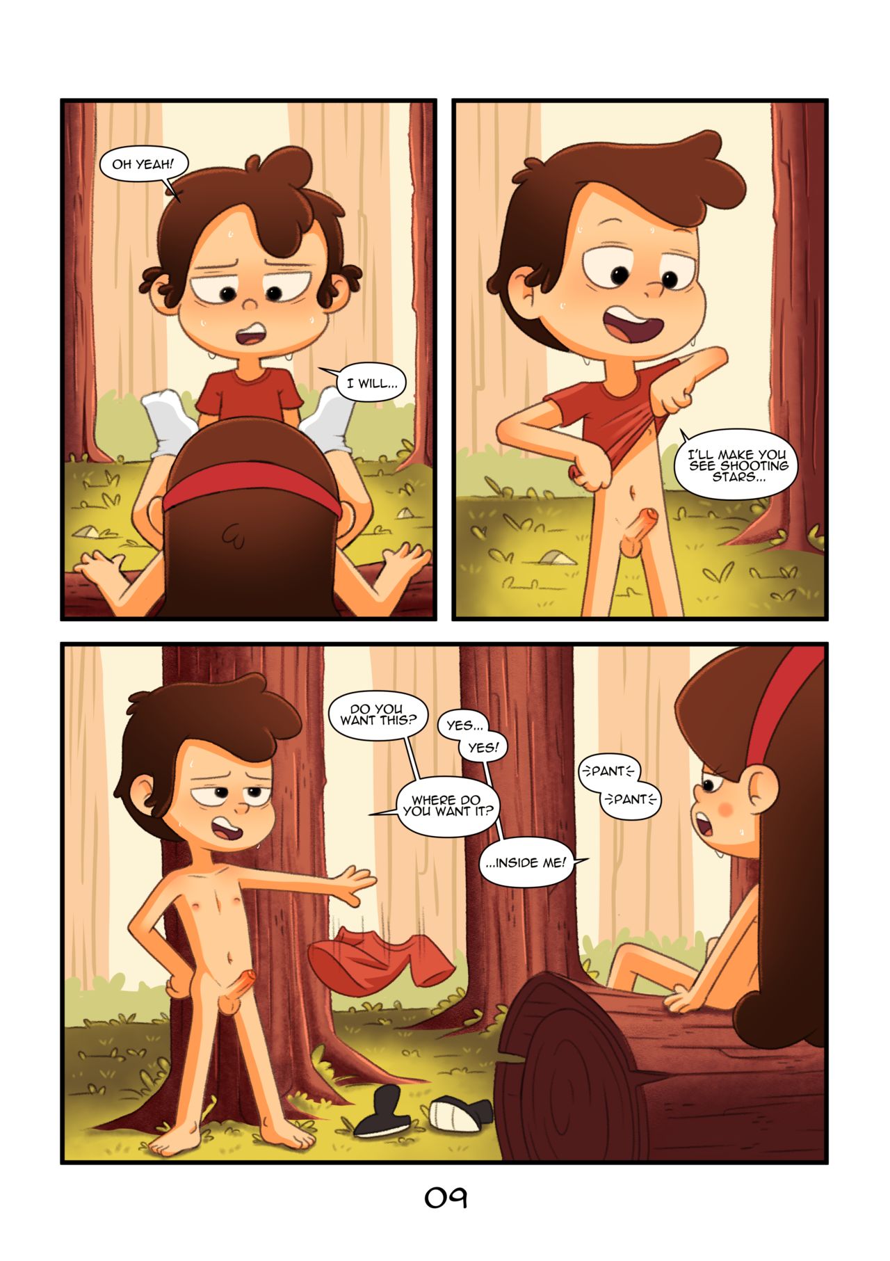 Gravity Falls - Secrets of the Woods page 10 full