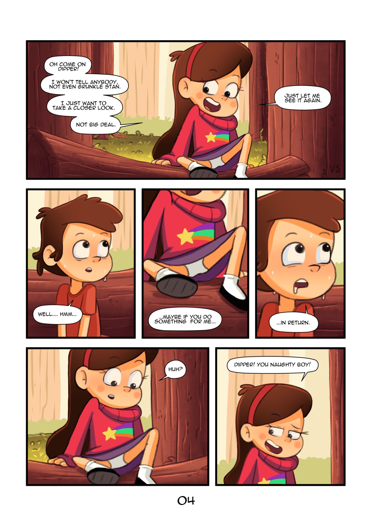 Gravity Falls - Secrets of the Woods page 5 full