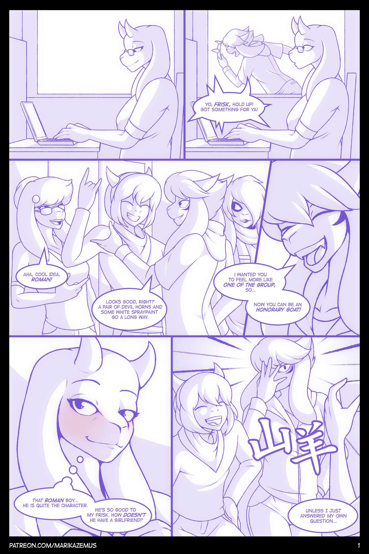 Honor Among Goats page 2 full