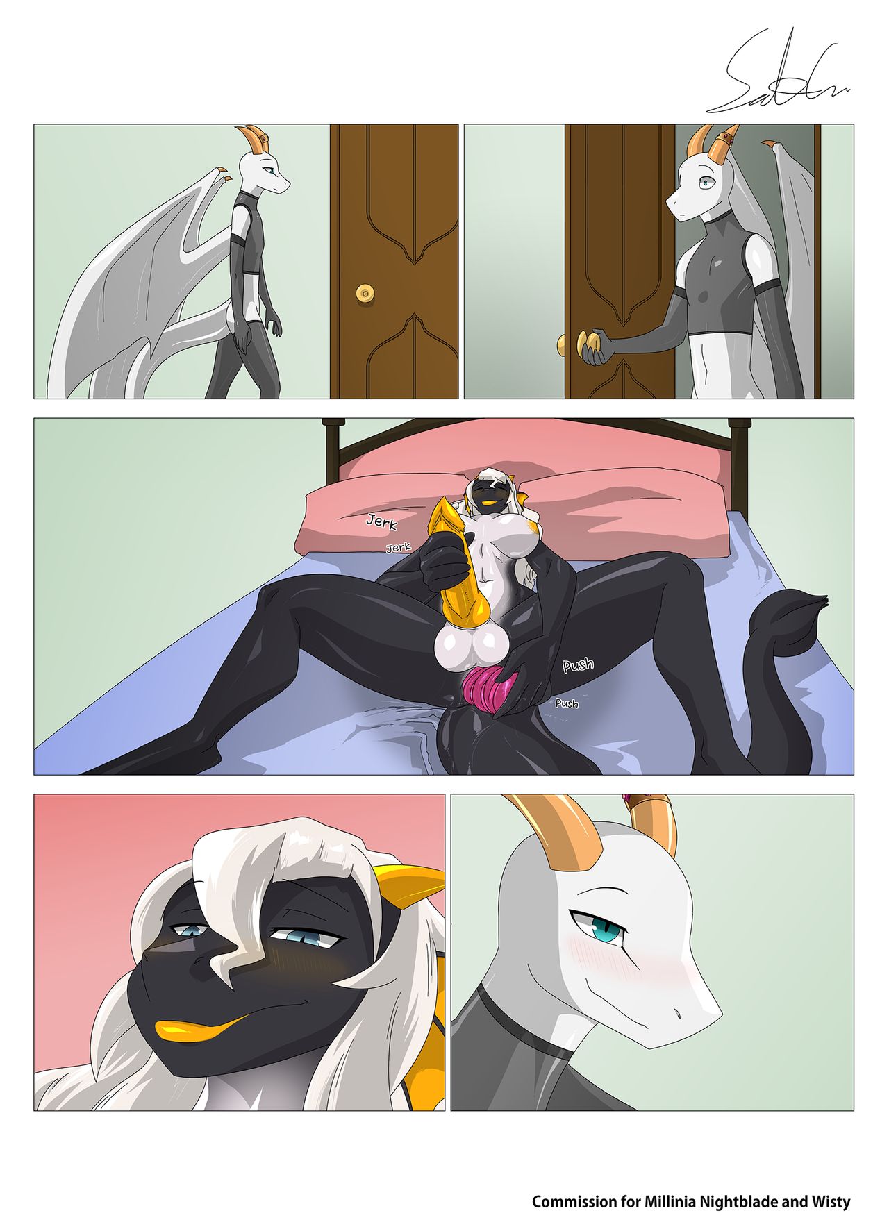 A turbulent night page 1 full
