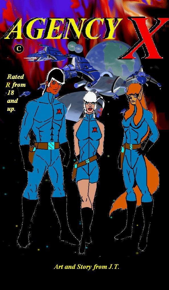 X Agency  First Mission Issue One, Two, Three, Four and Five. page 1 full
