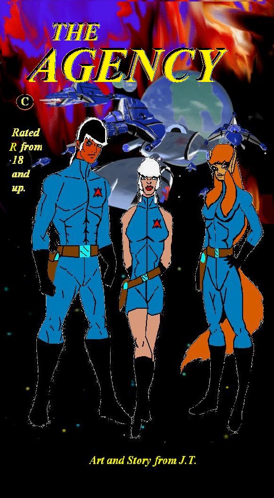 X Agency  First Mission Issue One, Two, Three, Four and Five. page 2 full