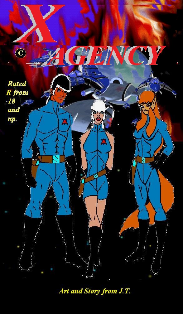 X Agency  First Mission Issue One, Two, Three, Four and Five. page 3 full
