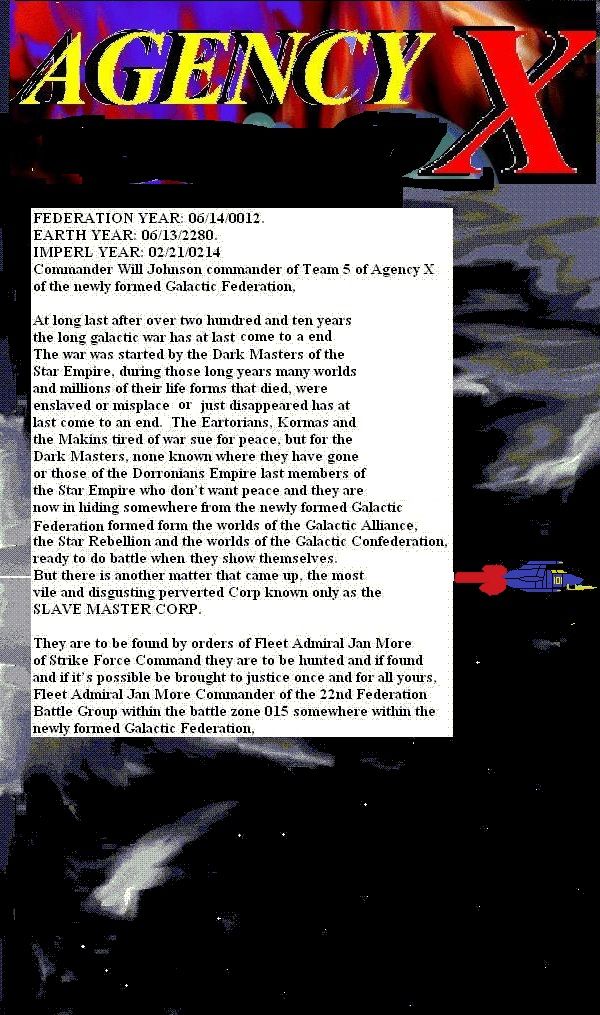 X Agency  First Mission Issue One, Two, Three, Four and Five. page 5 full