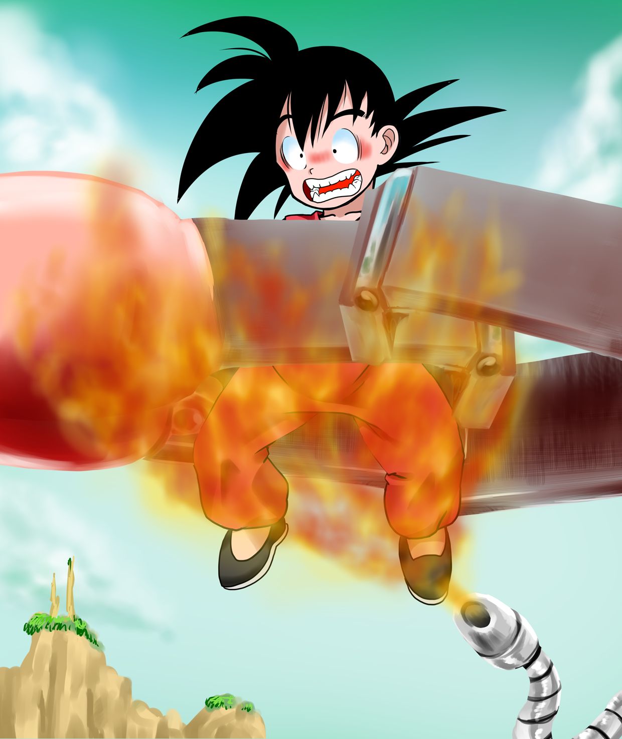 Son Goku VS Pilaf page 3 full