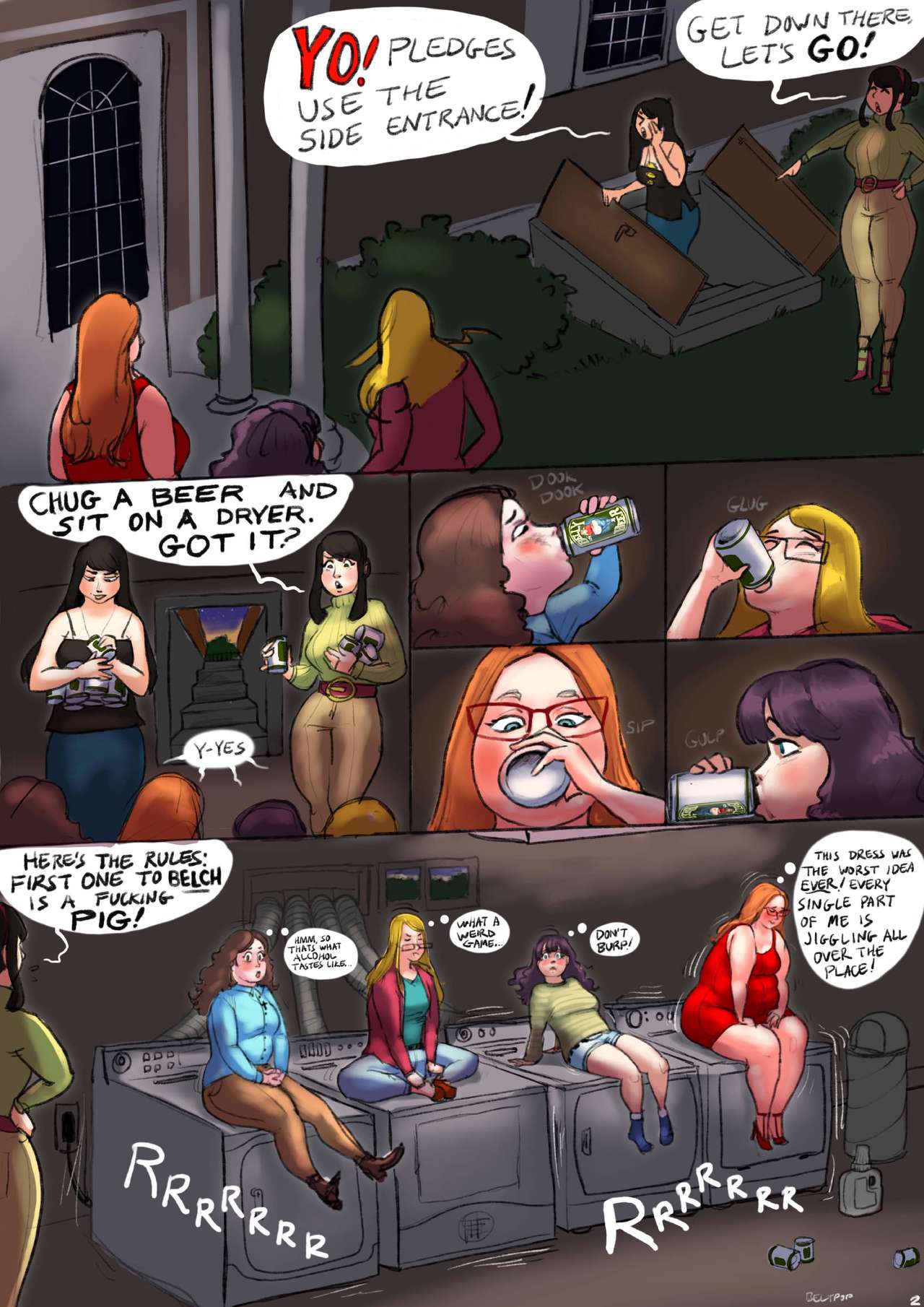 Night of the Living BellyBeer page 2 full