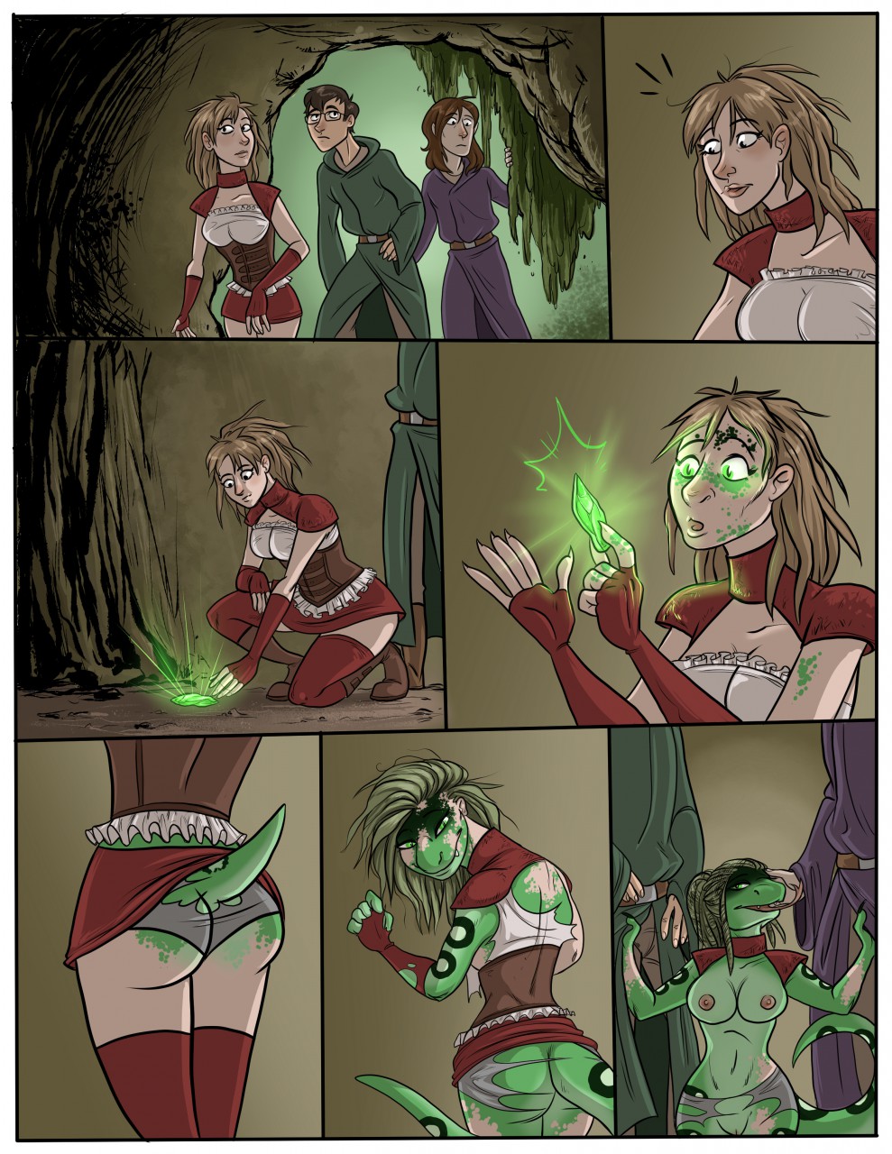 The Cave page 1 full