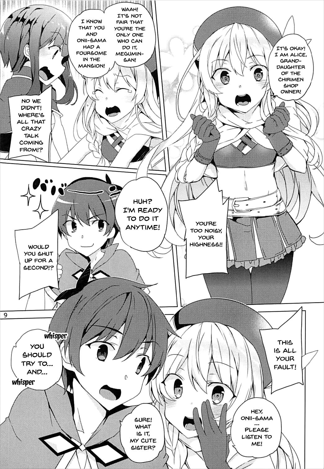 Sore Ike! Megumin Touzokudan | Over There! Megumin's Thief Group page 8 full