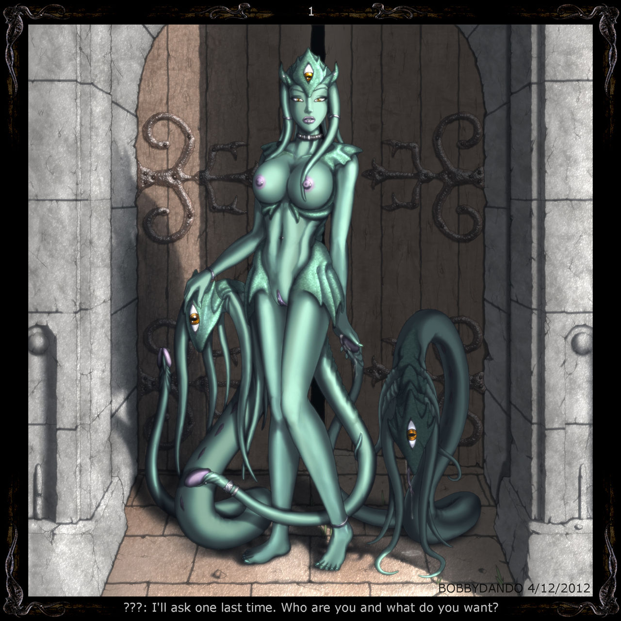 Tentacle Dungeon page 1 full