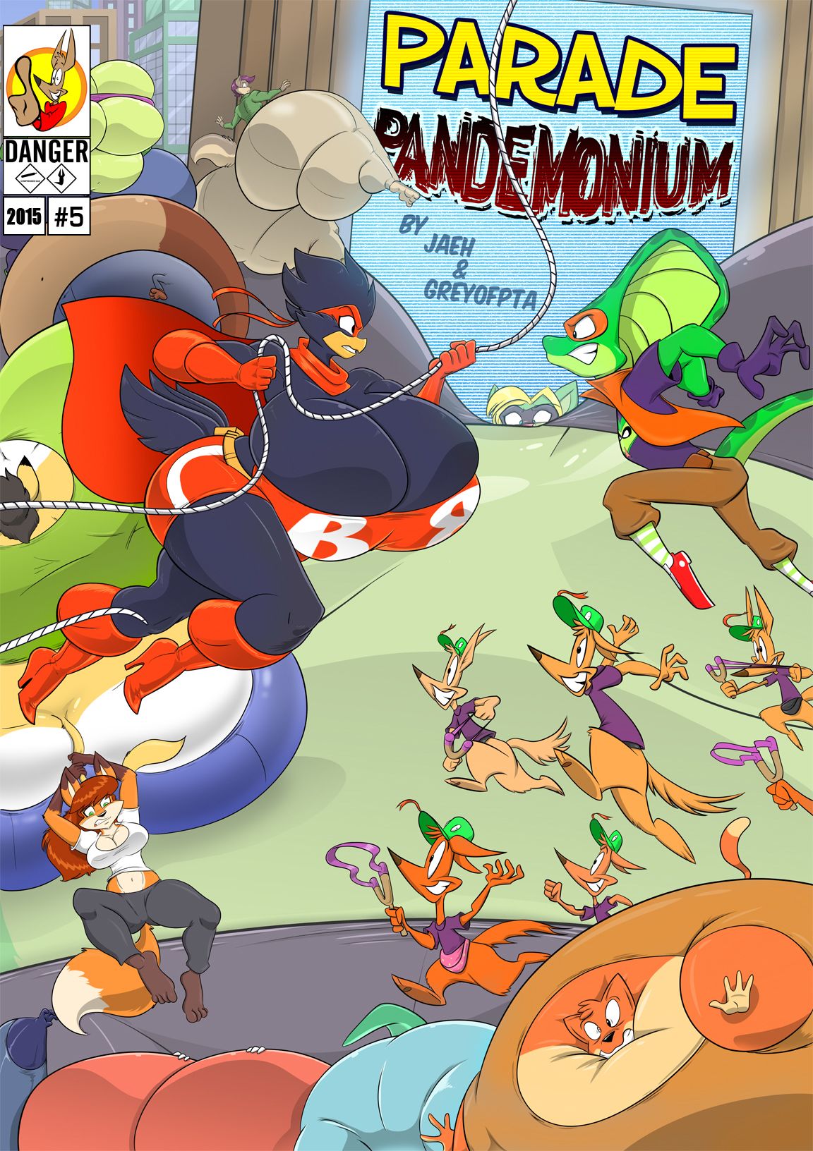 Parade Pandemonium page 1 full