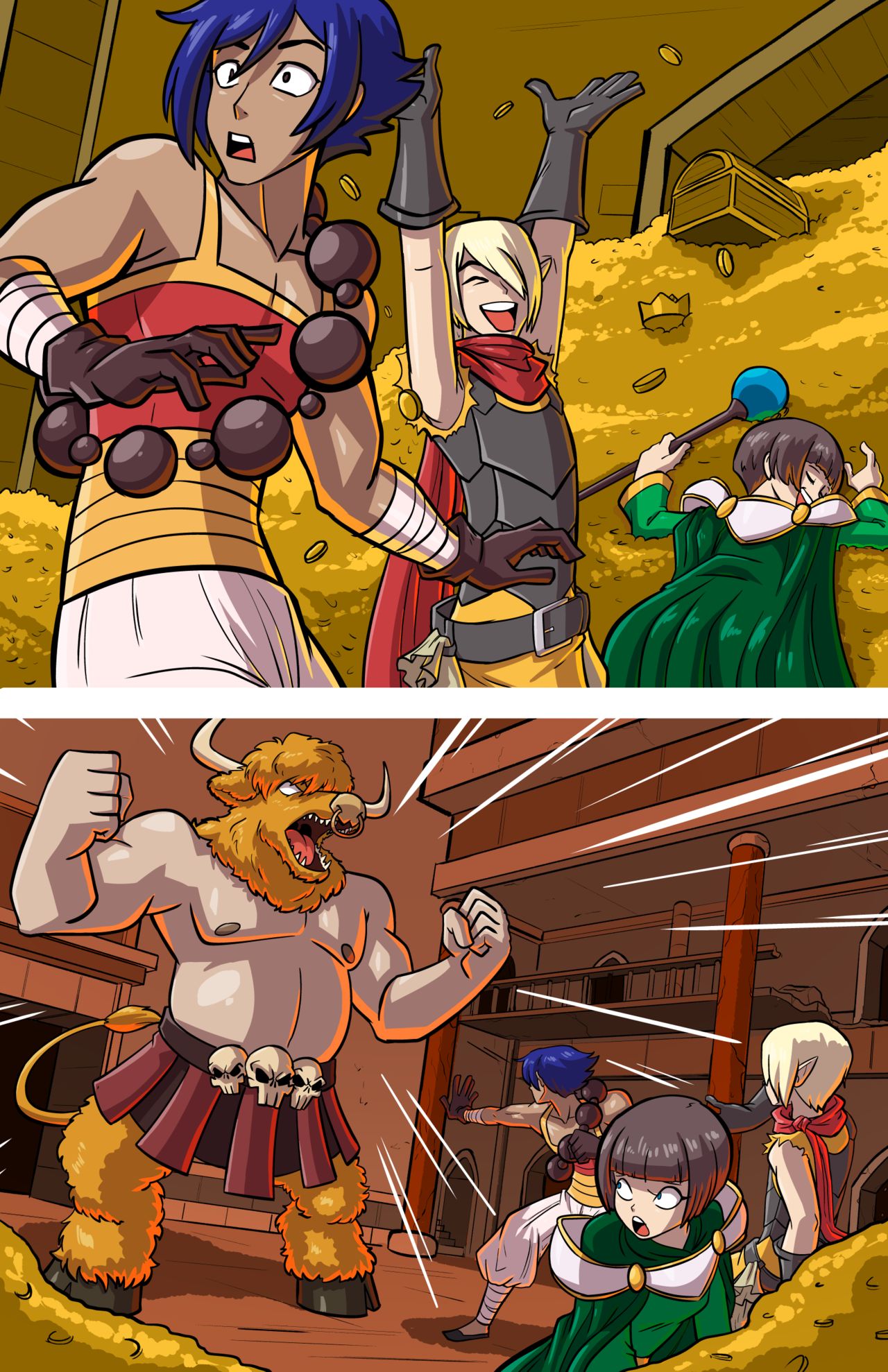 Dungeon Dive page 8 full