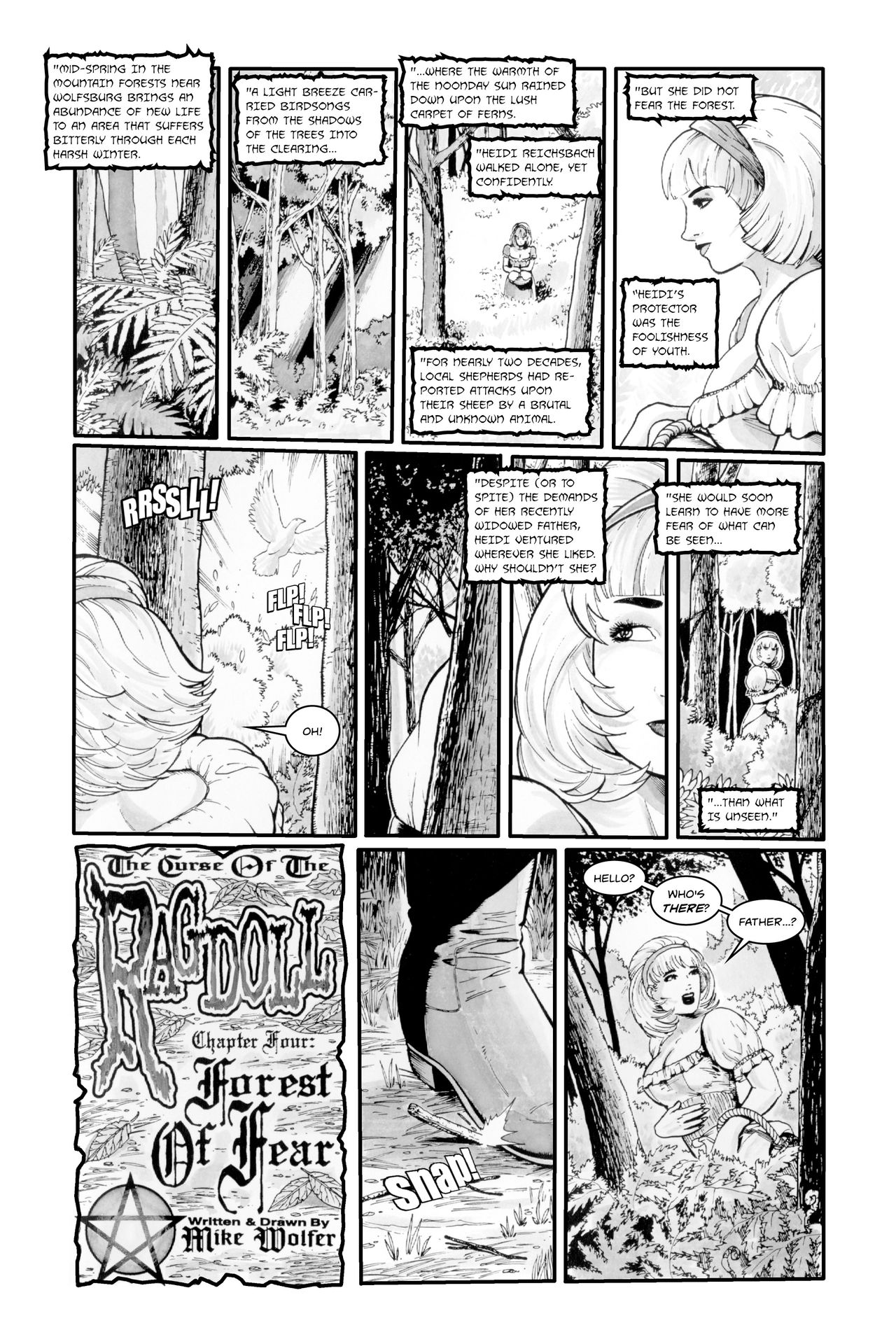 Daughters of the Dark Oracle: The Curse of Ragdoll #3 page 3 full