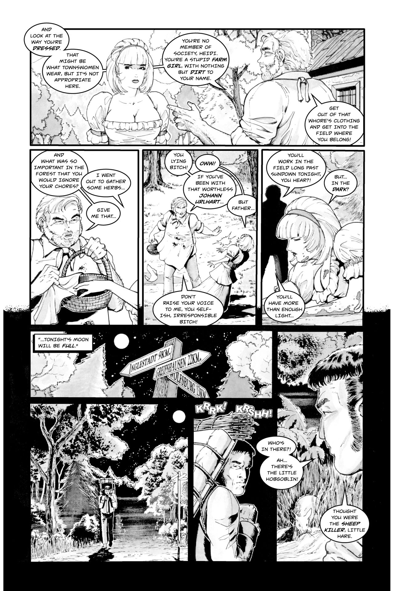 Daughters of the Dark Oracle: The Curse of Ragdoll #3 page 7 full