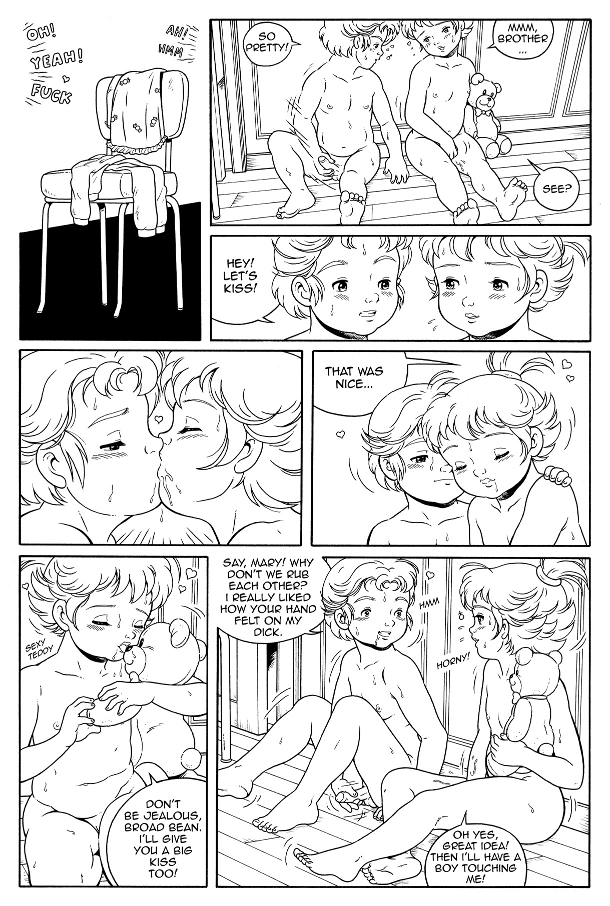 The Flower Children WIP page 3 full