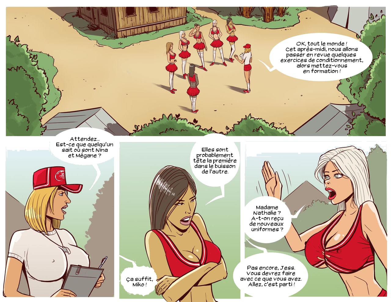 Cheerleader camp facefuck massacre page 6 full
