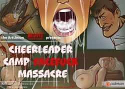 Cheerleader camp facefuck massacre