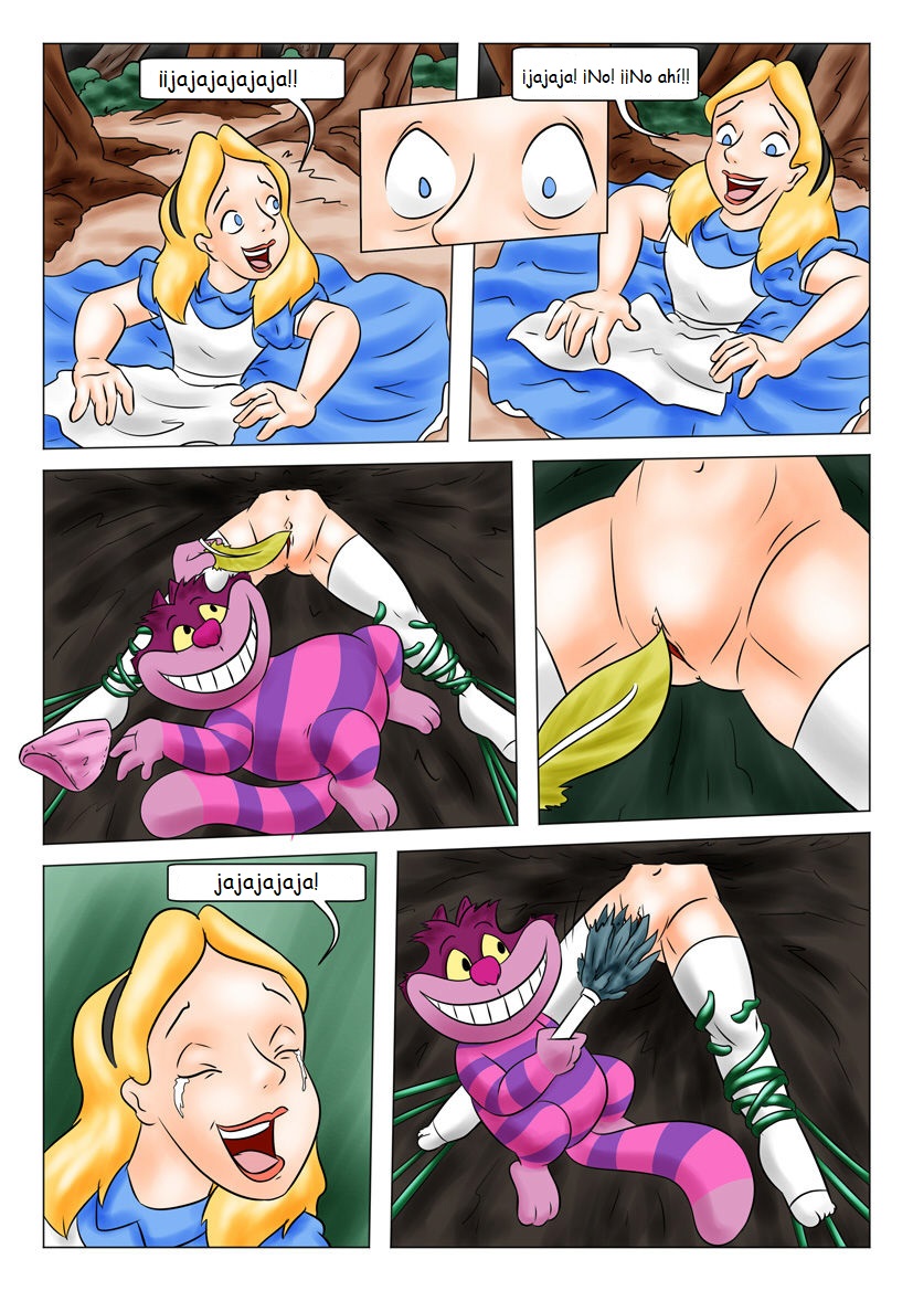 Alice in tickleland Spanish page 2 full