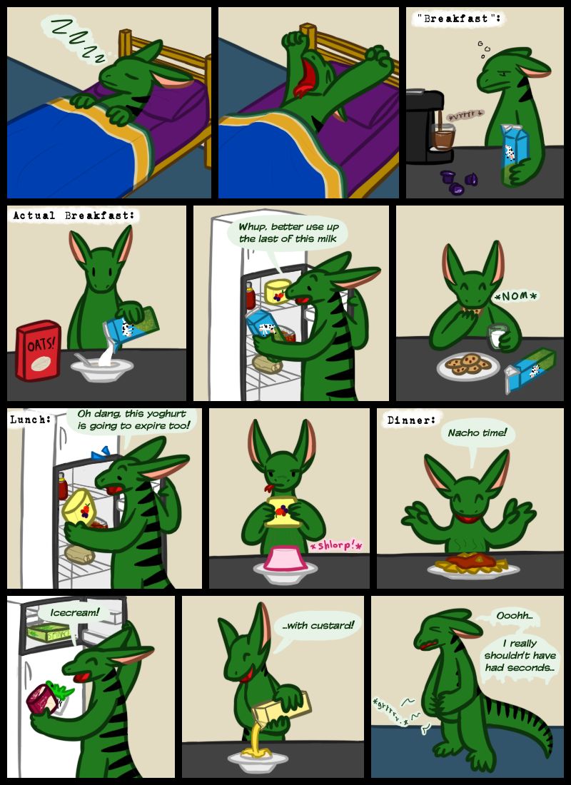 Not Quite Normal - 1 - Milk page 1 full