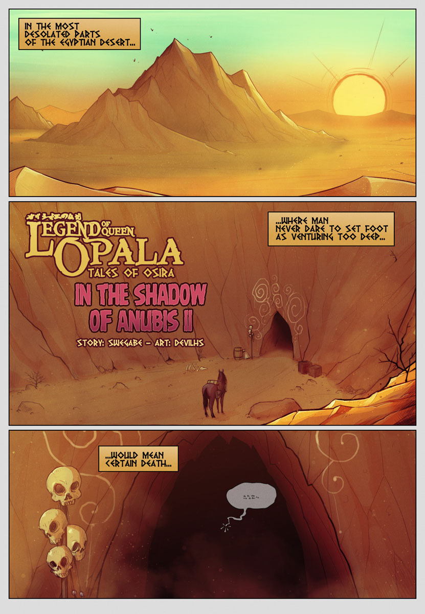 Legend of Queen Opala - In the Shadow of AnubisII: Tales of Osira page 1 full