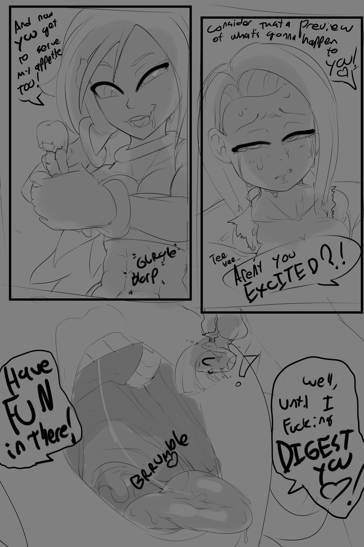 Android 21 vore page 5 full