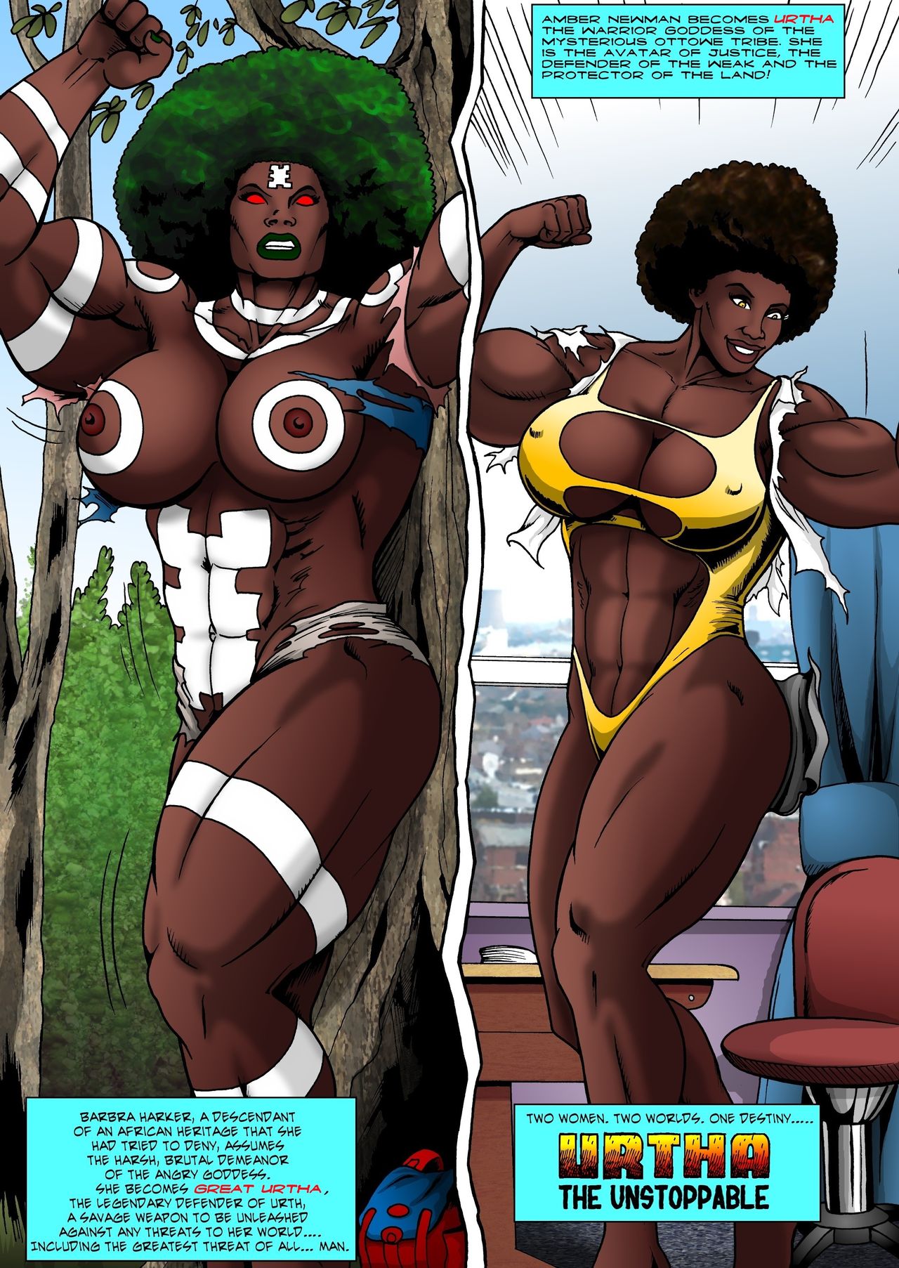 Urtha The Unstoppable: Entaglement page 8 full