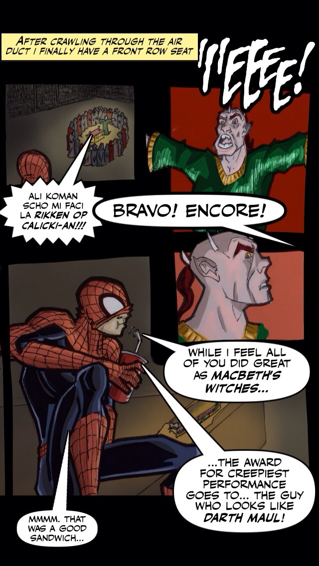 Spider-man Trouble page 5 full