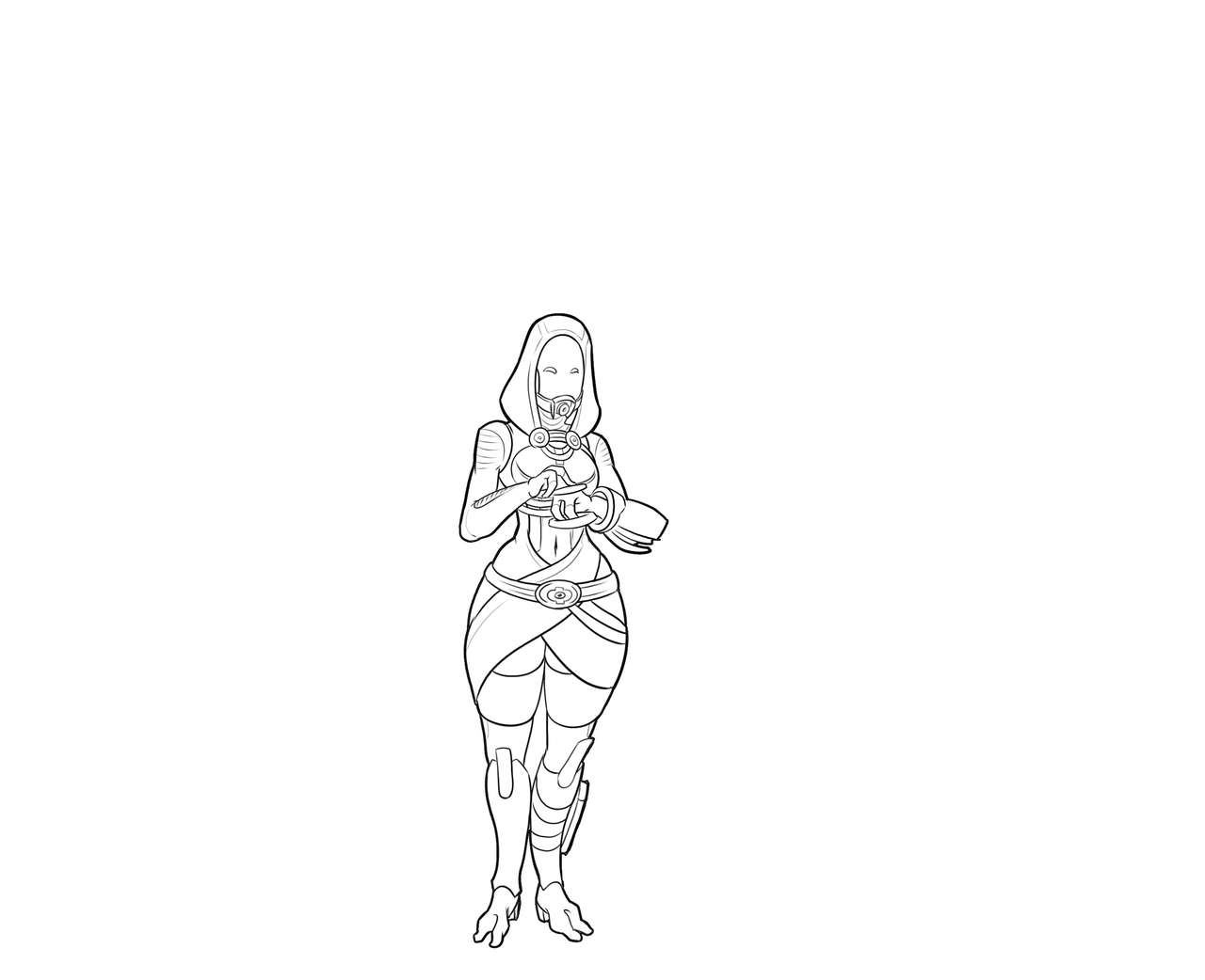 Quarian Hourglass page 1 full