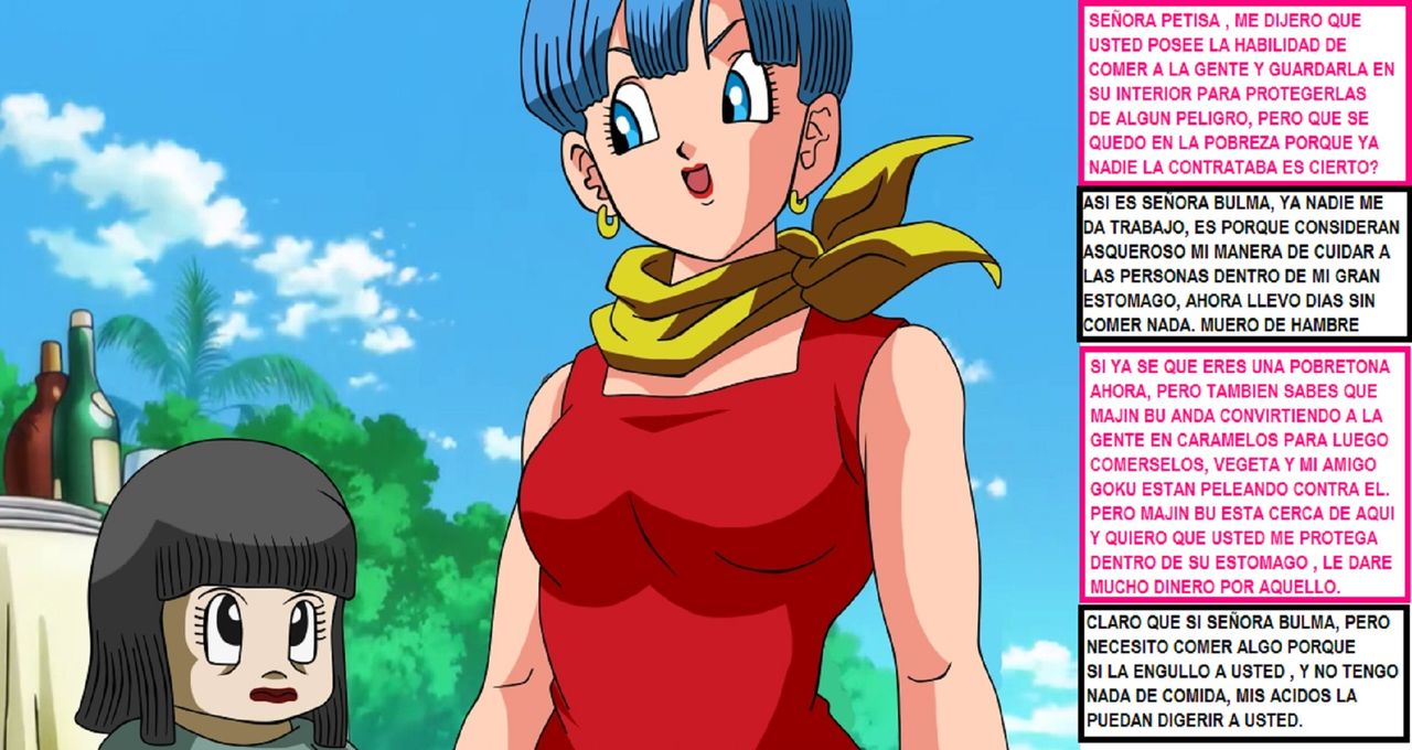 BULMA Y PETISA SAGA MAJIN BU page 1 full