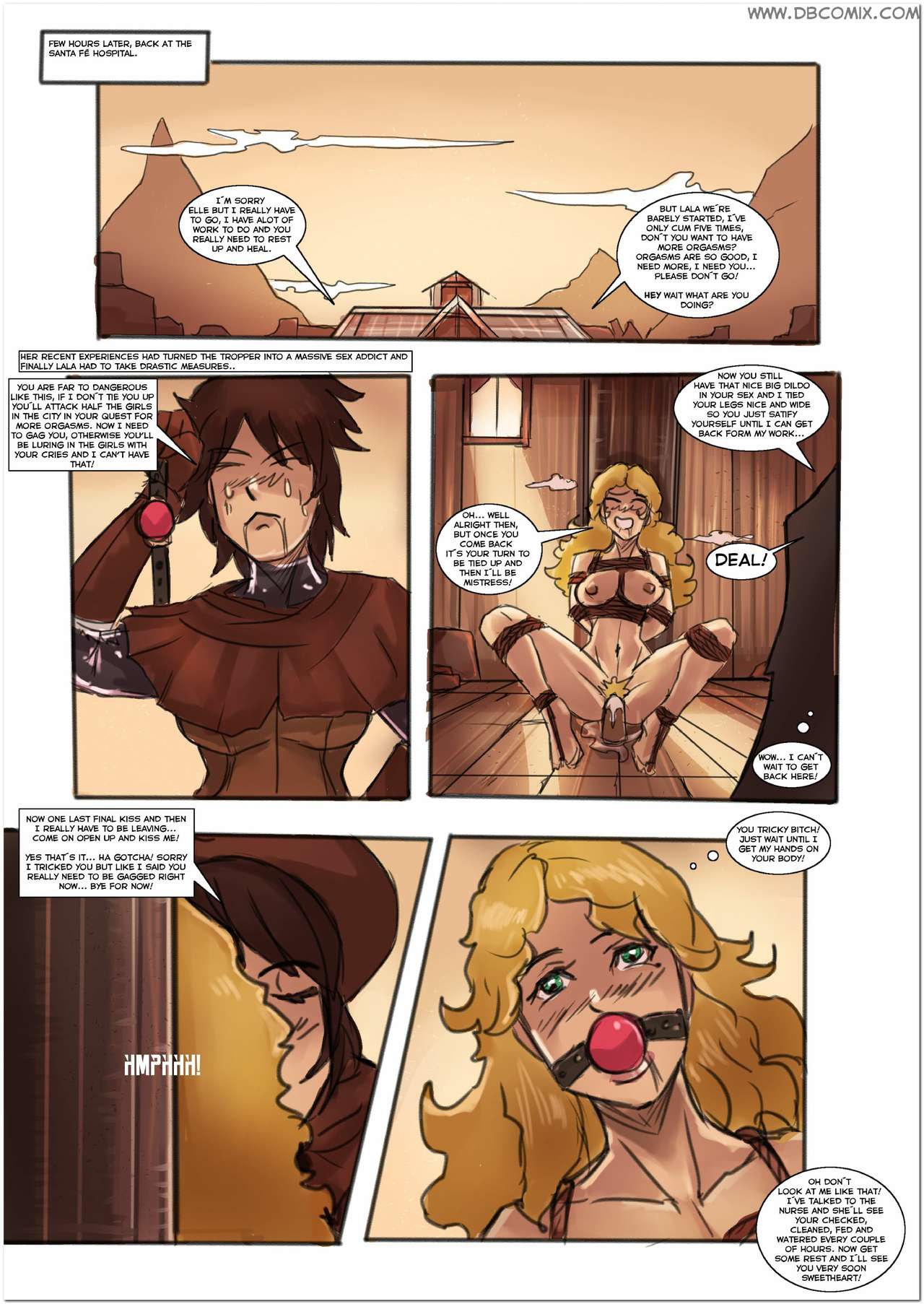 Boundy Hunter 5 - On the torture pole page 9 full