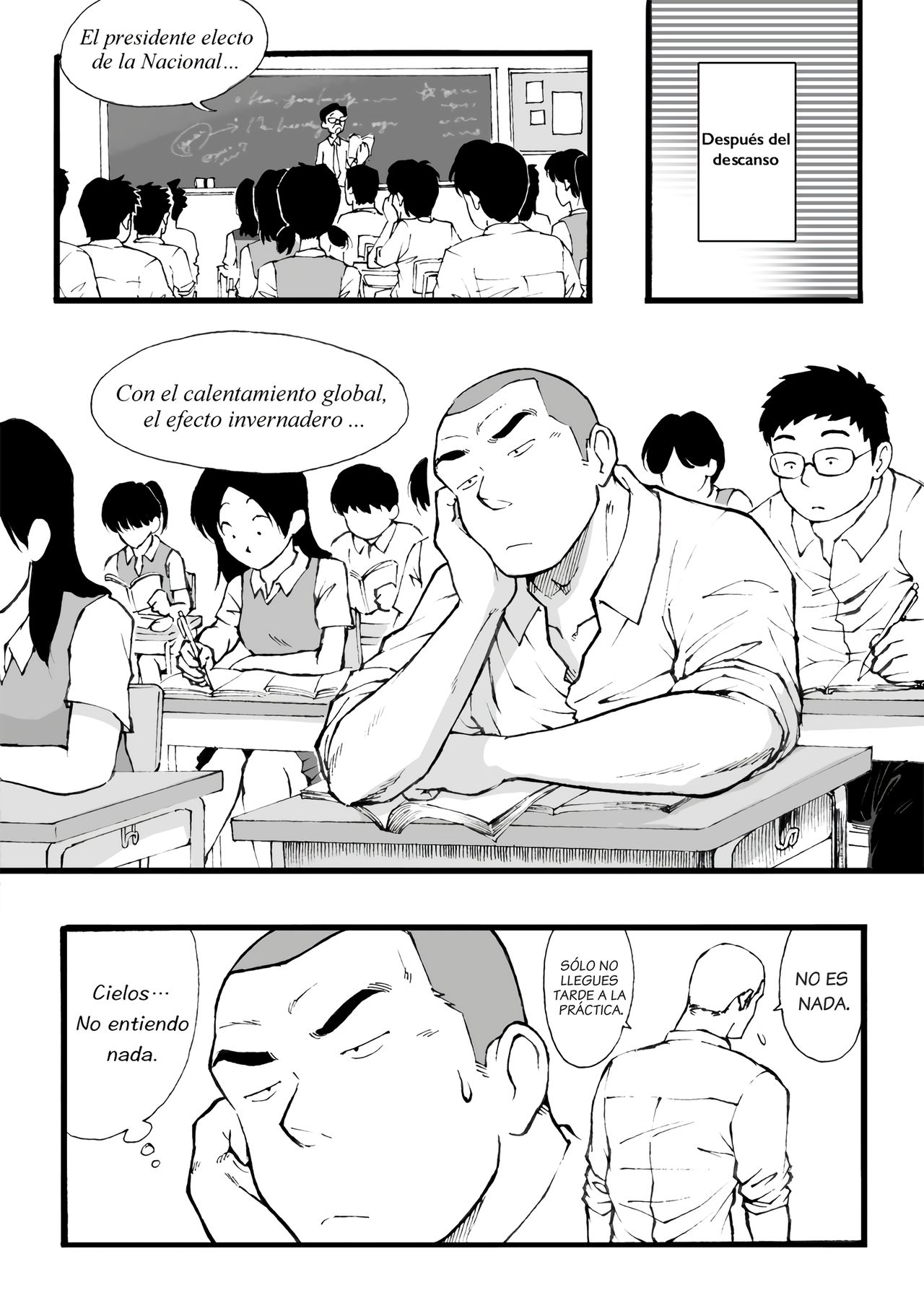Motemote Yakyuubu Otoko | Popular Baseball Club Boys   - The Wandering Shadow page 3 full