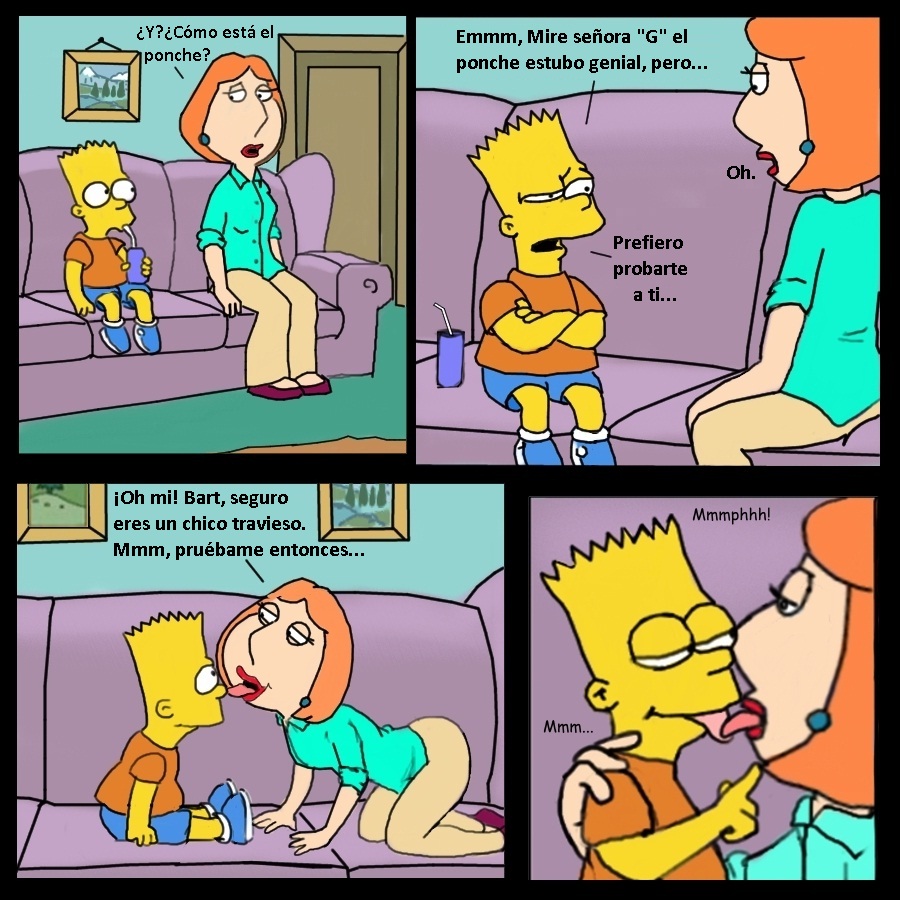 Comic xxx de "Los Simpsons" y "Padre de familia" - Asunto clasificado page 5 full