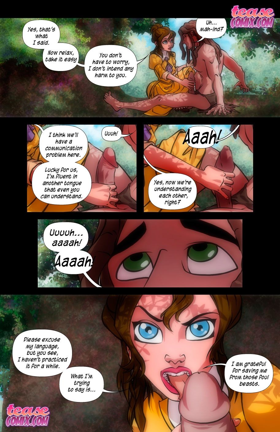 The Legend of the White Ape and the Snake page 6 full
