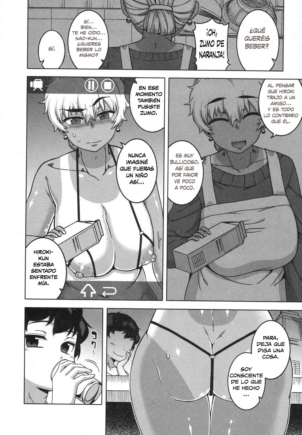 Hitozuma A-san to Musuko no Yuujin N-kun |  La Esposa Casada A Y El Amigo de su Hijo N-Kun page 9 full